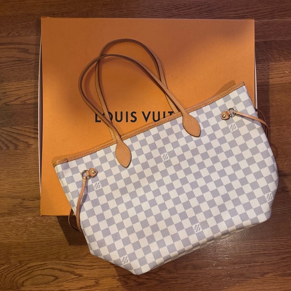 Louis Vuitton Damien Azur Neverfull MM - Picture 2 of 11